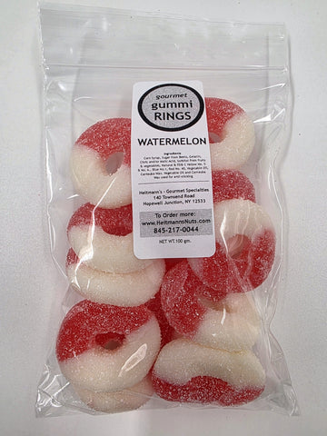Sour Gummi Rings, Watermelon
